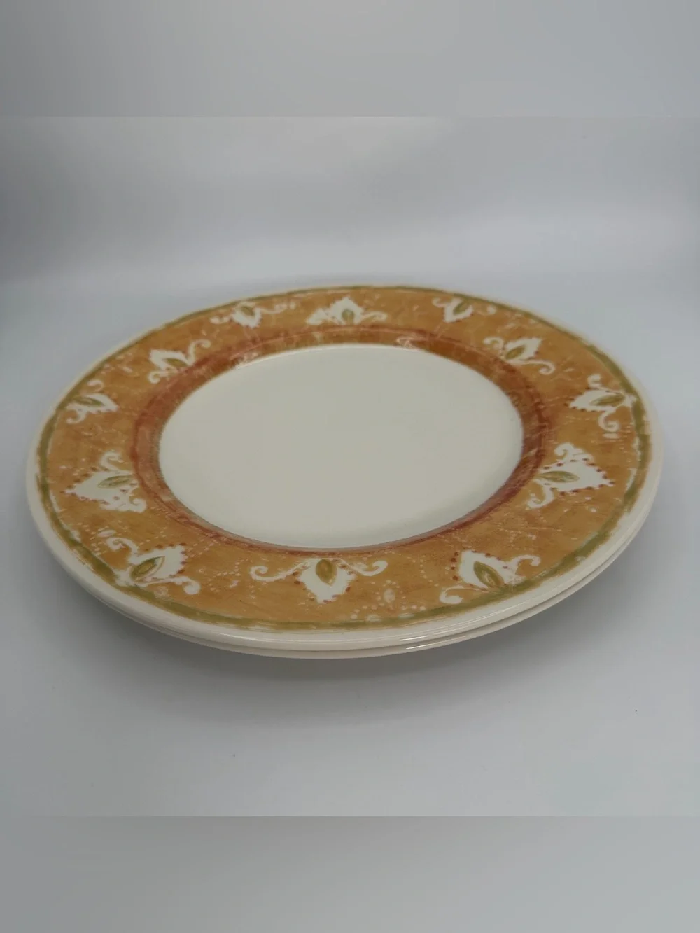 Pier 1 Moroccan Earthenware Dinnerware Set for 2 England 6 Pc Plates Bowls